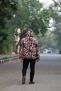 Cosmic Weave Blanket Hoodie