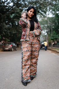 Golden Pyramid Co-ord Set