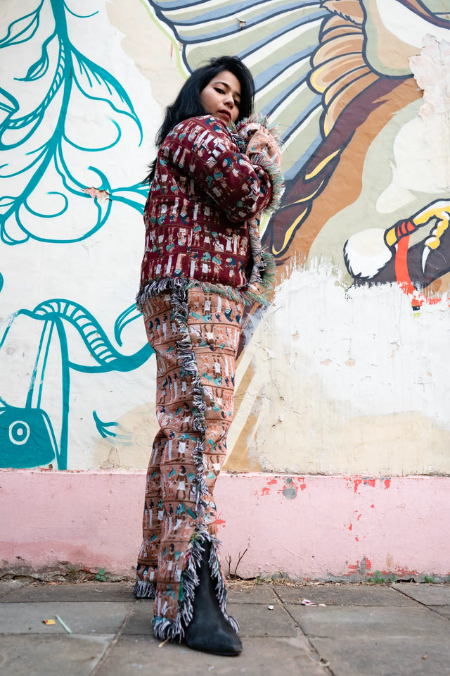 Golden Pyramid Co-ord Set